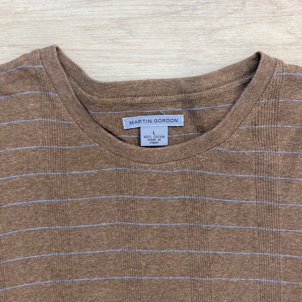 Martin Gordon Cotton Striped‎ Long Sleeve Shirt - Picture 2 of 7